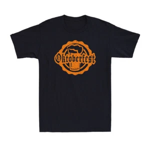 Oktoberfest Munich Beer Festival Costume Beer Drinking Lover Retro Men's T-Shirt - Picture 1 of 10