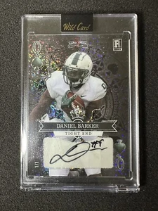 1/1 Daniel Barker 2023 Wild Card 5 Card Draw - Rookie Auto - Autograph - Picture 1 of 2