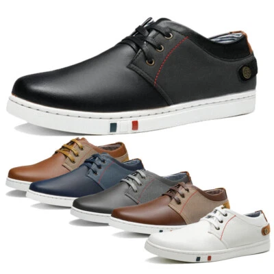 Zapatos informales Bruno Marc para hombre con cordones zapatos para despertar zapatillas de moda talla 6,5-15 Foto 1 de 4