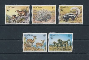 1977 Lesotho, Michel n. 228 - 32, Animali - Fauna Esotica, WWF, 5 valori - MNH** - Bild 1 von 1