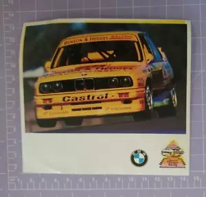 BMW Benson and Hedges Racing Sticker 13cm x 13cm approx As per image - Foto 1 di 1