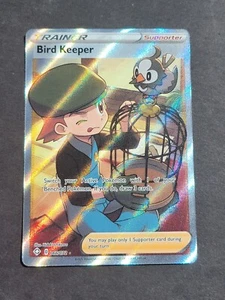 Pokemon BIRD KEEPER 066/072 - SHINING FATES FULL ART TRAINER HOLO - NM/MT - Picture 1 of 2