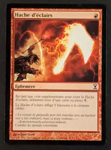 MTG - 1x Lightning Axe - Time Spiral - LP - French - Common - 168/301 - 2006 - Picture 1 of 7