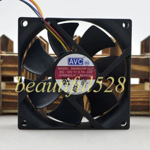 1pc AVC DS08025R12UP 12V 0.7A 8CM 8025 4-wire Cooling Fan - Picture 1 of 2