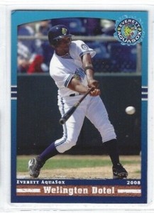 2008 Everett AquaSox (High-A Seattle Mariners) Welington Dotel