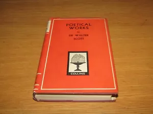 Pocket Book, Poetical Works By Sir Walter Scott Collins, London, Good Condition - Picture 1 of 9