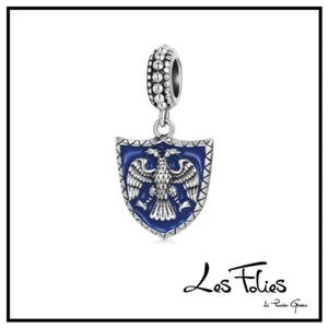 Charm Scudo Vessillo Stemma in argento 925 - Les Folies (Modello Pandora) - Foto 1 di 12
