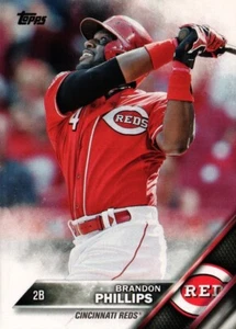 2016 Topps Baseball #176 - Brandon Phillips - Cincinnati Reds 16-749 - Picture 1 of 2