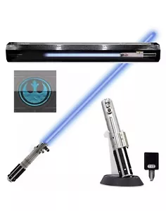 Star Wars Galaxy's Edge SKYWALKER Legacy Lightsaber Set - Hilt Blade Stand Clip - Picture 1 of 3