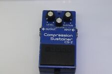 BOSS Compact Effect Pedal Conmpression/Sustainer CS-2 Great Cond Made in Japan for sale