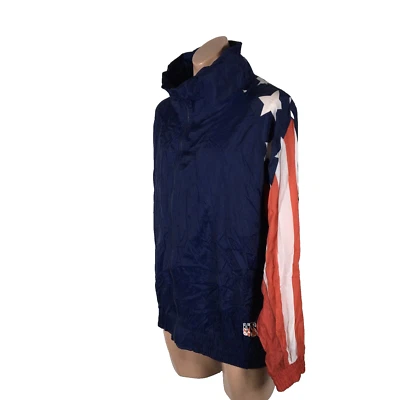 Cortavientos Vintage Años 90 Pro Spirit Color Block Bandera EE. UU. América Talla XL Juegos Olímpicos Foto 1 de 4