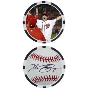 Max Scherzer SIGNIERT Baseball Legends Poker Chip - Bild 1 von 2