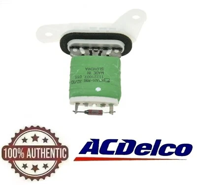 Resistencia de motor soplador calentador AC DELCO 15-80647 para Chevy Pontiac Hummer Saturn Foto 1 de 2