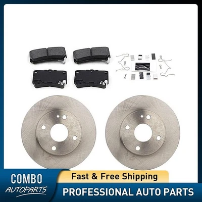 Pastilla de freno de cerámica con rotores de disco delanteros para Ford Escort 1991-1996 Foto 1 de 4