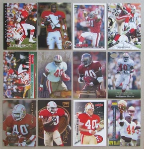 William Floyd 12 Karten Lot San Francisco 49ers NFL - Bild 1 von 2