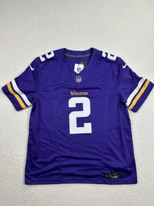 Nike Vapor Men's Vikings Jersey Size XL Jefferson #2 Purple NFL Engineered - Picture 1 of 10