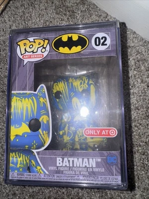 Funko Pop! Protector duro exclusivo de Batman Art Series #02 Target (sellado) Foto 1 de 4