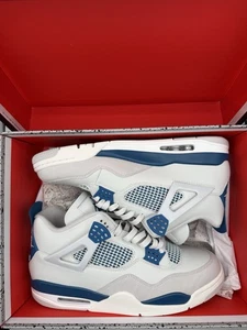 Größe 13 - Air Jordan 4 Retro 2024 Military Blue - Bild 1 von 5