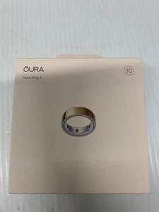 Brand New - Oura Ring Smart Ring (Gen 4) Gold - Size 10 FREE SHIPPING - Picture 1 of 8