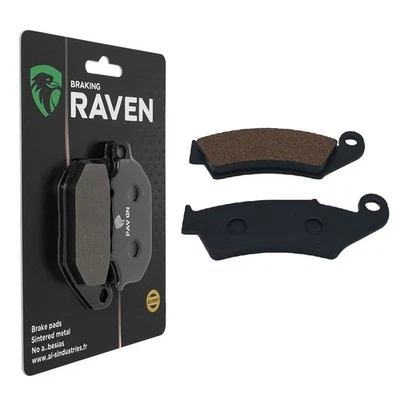 Plaquettes de frein Arrière Pour Honda VFR 750 Interceptor  de 1988 à 1990 - Photo 1/3