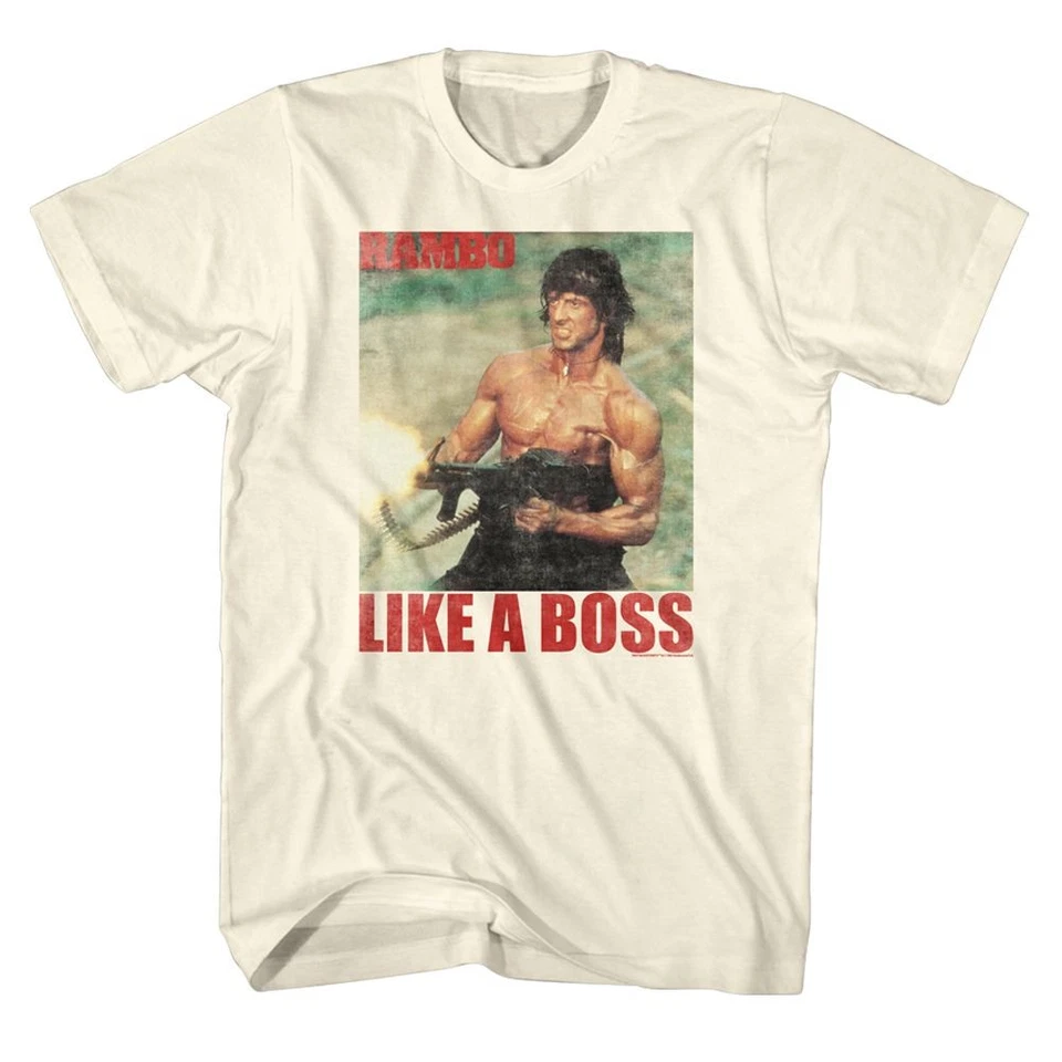 Rambo - Boss - Short Sleeve - Adult - T-Shirt - Image 1 of 1