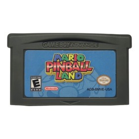 Mario Pinball Land - Nintendo Game Boy Advance Gba