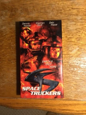 Space Truckers Sci-Fi VHS retro B movie tested Hopper Dorff Lions Gate 1998 - Image 1 of 3
