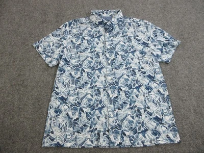 Robert Graham Shirt Mens Large Floral Button Up UPF 30 Stretch Classic - Image 1 of 4