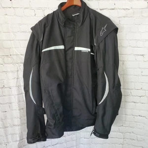Alpinestars Ricard Drystar Motorcycle Riding Jacket Mens 3XL XXXL Black - Picture 1 of 16