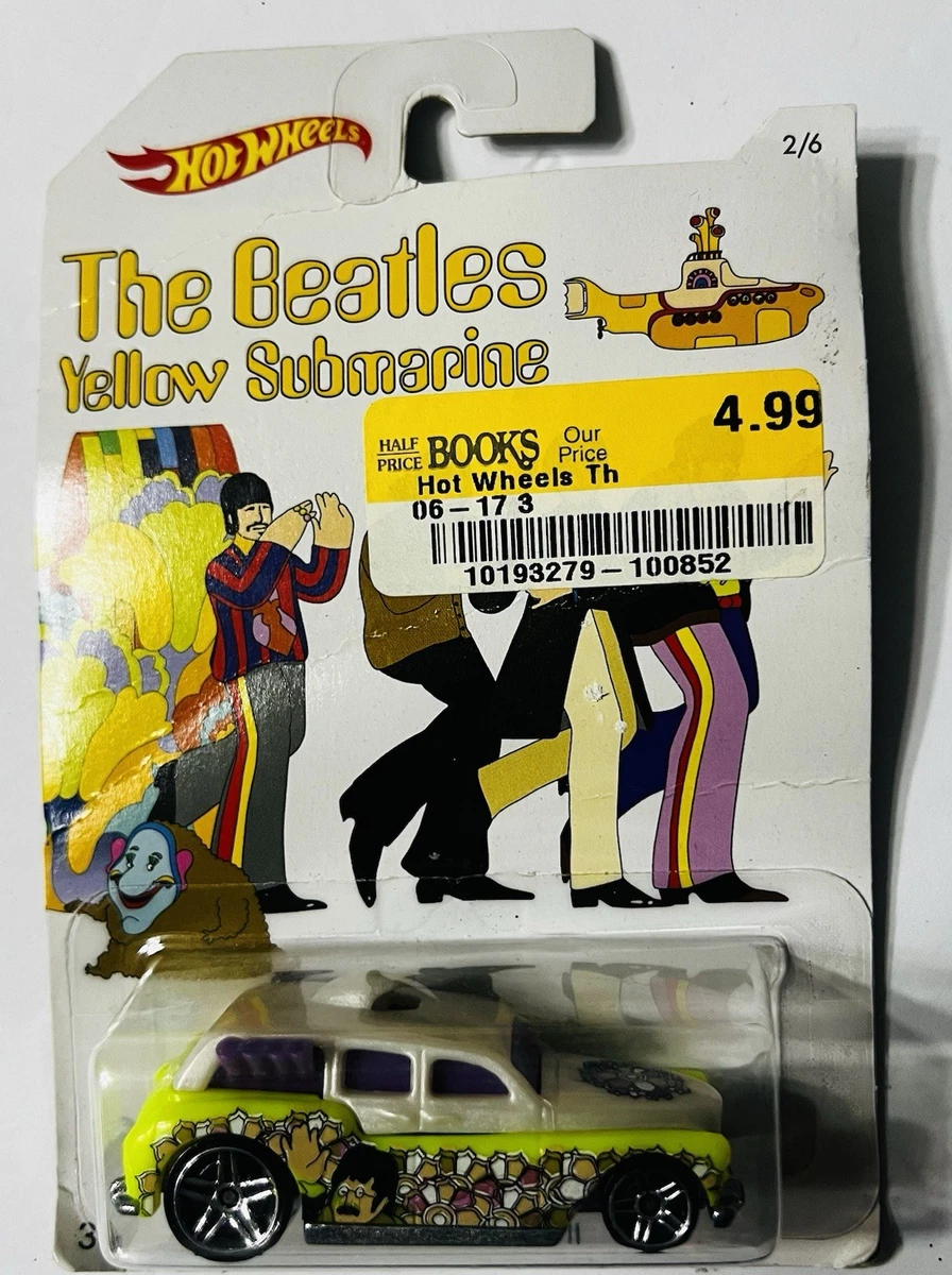 Hot Wheels The Beatles Yellow Submarine Contemporary Diecast Cars