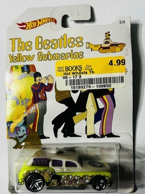 HOT WHEELS THE BEATLES AMARILLO SUBMARINO COCKNEY CAB II Nuevo En Caja Foto 1 de 2