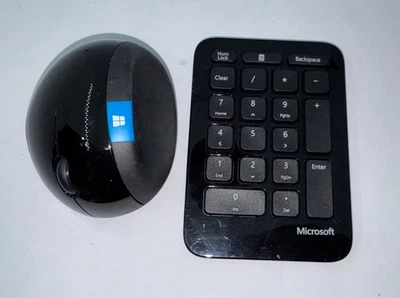 Microsoft 1560C Sculpt Ergonomic Mouse And Number Keypad ,NO DONGLE - Image 1 of 4
