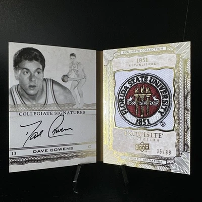 2012-13 Exquisite Collection - Parche de folleto automático de Dave Cowens/99 Foto 1 de 4