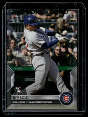 2022 Topps Now #40 Seiya Suzuki - Image 1 of 2
