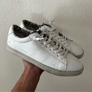 Zapatillas vintage Havana Logan cuero blanco desgastado 11 - Imagen 1 de 10