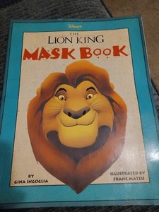 The Lion King Mask Book by Gina Ingoglia (1994, Book) - Picture 1 of 12