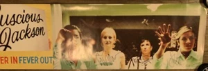 LUSCIOUS JACKSON BAND SIGNED POSTER 1996 FEVER IN FEVER OUT AUTOGRAPHS NYC - Picture 1 of 12