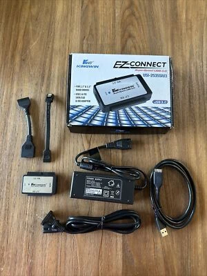 Kingwin USI-2535SIU3 2.5in/3.5in SATA HDD/SSD to USB3.0 External Adapter - Image 1 of 4