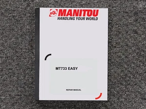 Manitou MT733 EASY Telehandler Shop Service Repair Manual - Picture 1 of 1