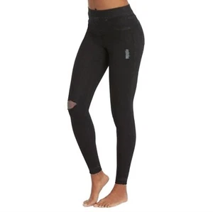 Pantalones de mezclilla ajustados ajustados Spanx negros elásticos para mujer talla S pequeños NUEVOS - Imagen 1 de 3