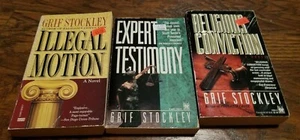 Lot of 3 Grif Stockley paperbacks, Religious Conviction, Expert Testimony - Bild 1 von 1