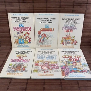 Lot 6 The Survival Series For Kids Joy Berry Vintage 1980s HC Books - Foto 1 di 11