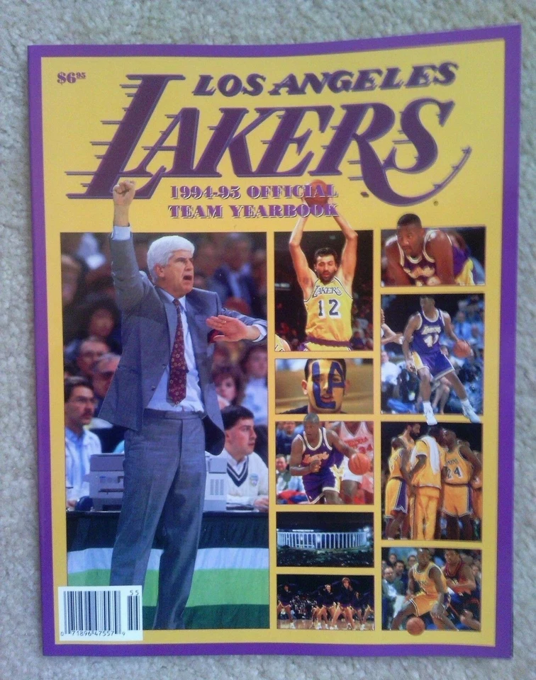 Los Angeles Lakers 1994/1995 Team Yearbook New - Image 1 of 1