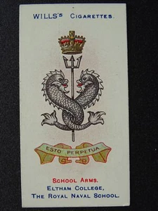 Nº49 ELTHAM COLLEGE THE ROYAL NAVAL SCHOOL School Arms por W.D.& H.O.Wills 1906 - Imagen 1 de 1