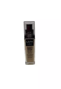 NYX Can't Stop Won't Stop Fondotinta Copertura Completa, 04 Luce - Foto 1 di 3