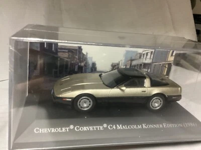 American cars CORVETTE C4 MALCOLM KONNER EDITION  1986 , 1:43,, nuova in teca - Immagine 1 di 4