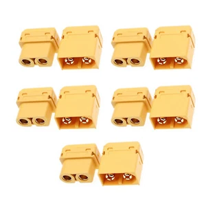 10Pcs XT60PW Plug Connector Adapter Parts Male & Female For RC Battery Charger - Picture 1 of 7