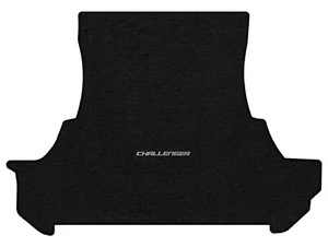 Lloyd Mats Velourtex Dodge Challenger Silver Logo Trunk Mat (2012-2023 RWD) - Bild 1 von 18
