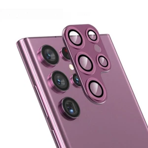 Tempered Glass Glitter Shiny Cap For Samsung Galaxy S22 Ultra Plus Film Cover - Picture 1 of 12