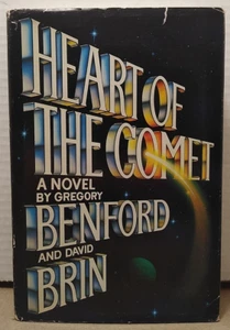 Heart of the Comet by David Brin & Gregory Benford 1986 1st BCE Edition HCDJ - Imagen 1 de 8